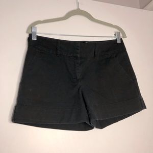 New York and Company Black Structured Dress Shorts